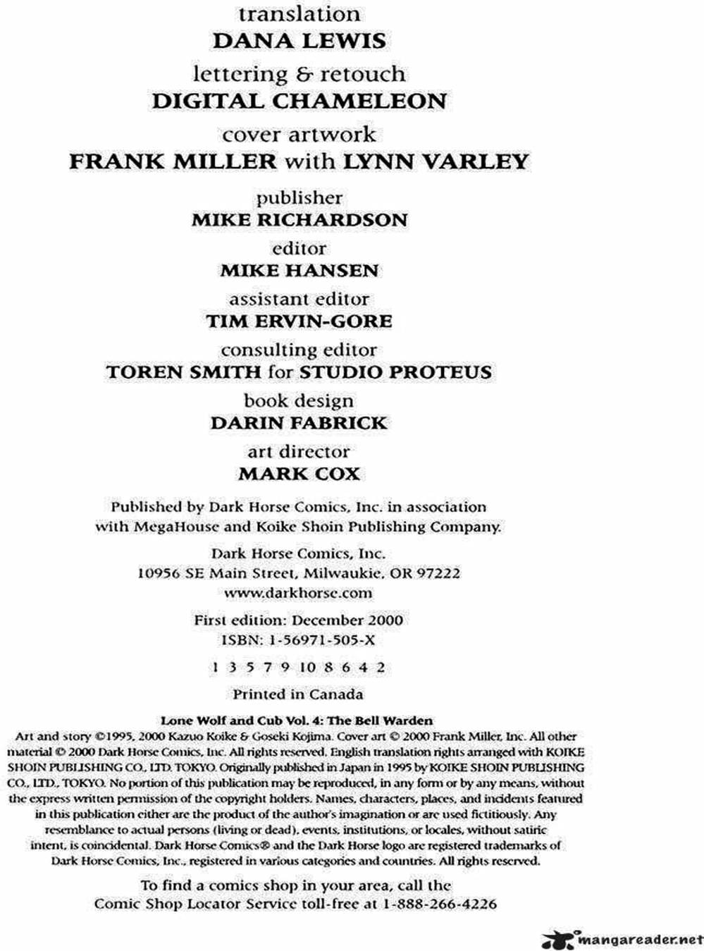 Truyện Tranh Sói Mang Con - Lone Wolf And Cub trang 5