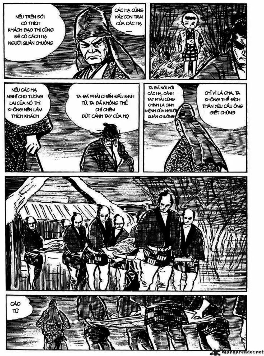 Truyện Tranh Sói Mang Con - Lone Wolf And Cub trang 5