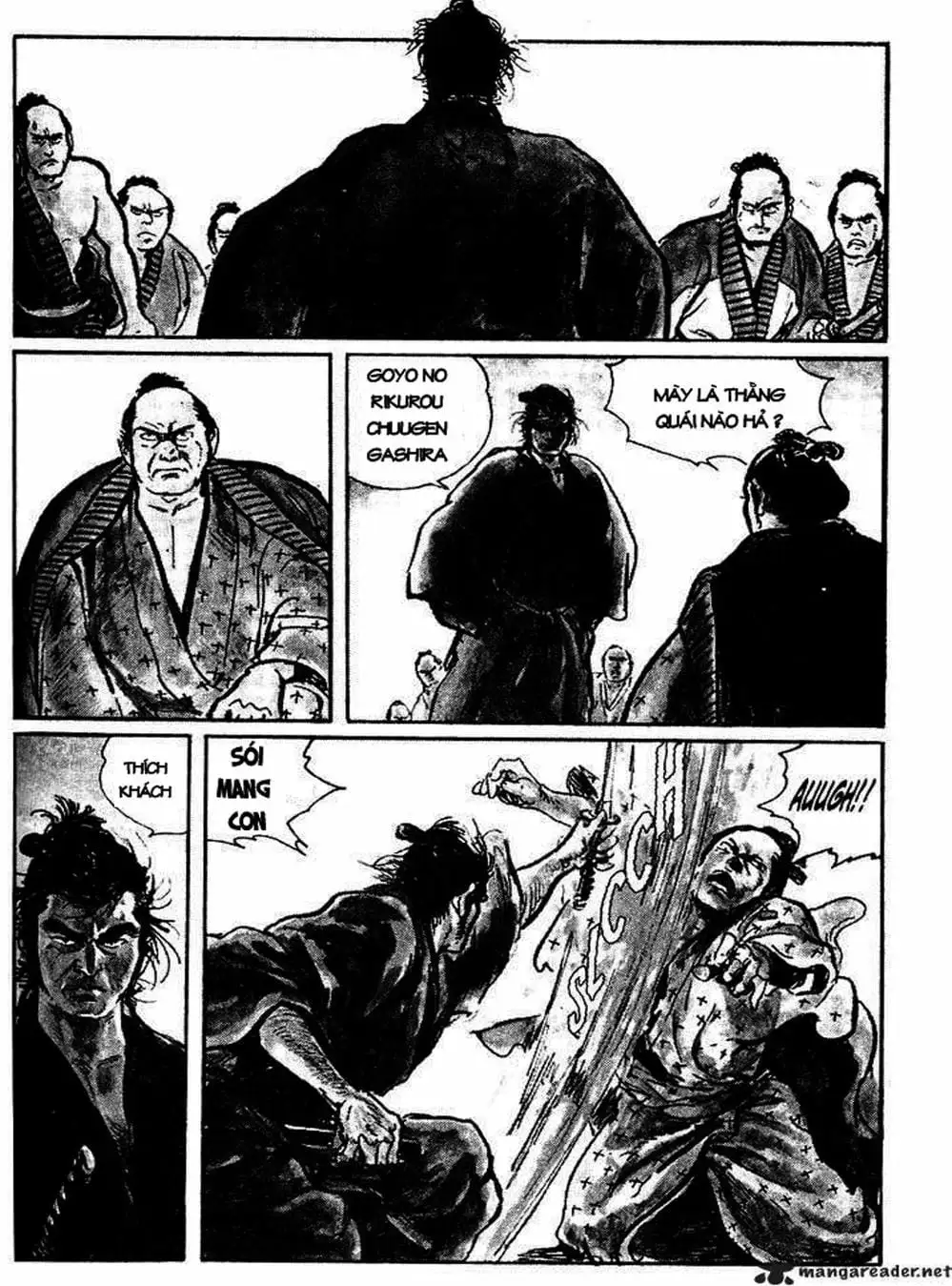 Truyện Tranh Sói Mang Con - Lone Wolf And Cub trang 5