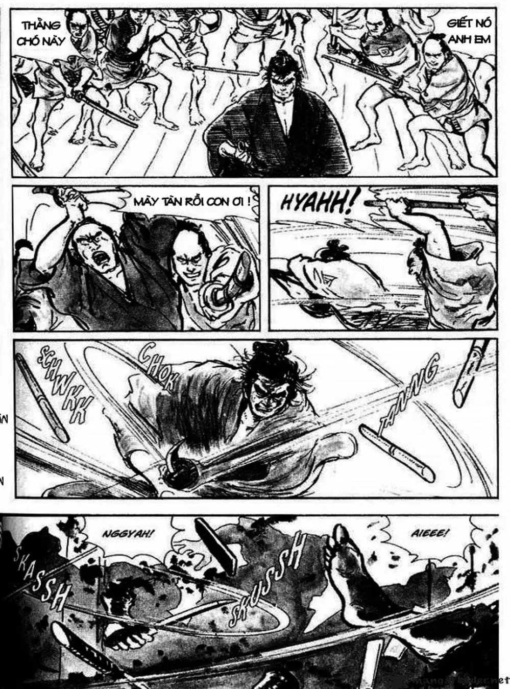 Truyện Tranh Sói Mang Con - Lone Wolf And Cub trang 5