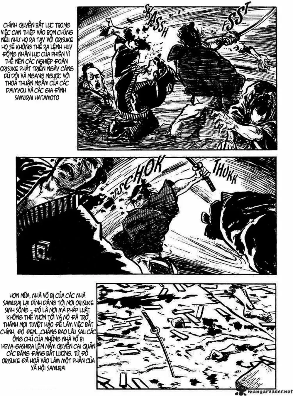 Truyện Tranh Sói Mang Con - Lone Wolf And Cub trang 5