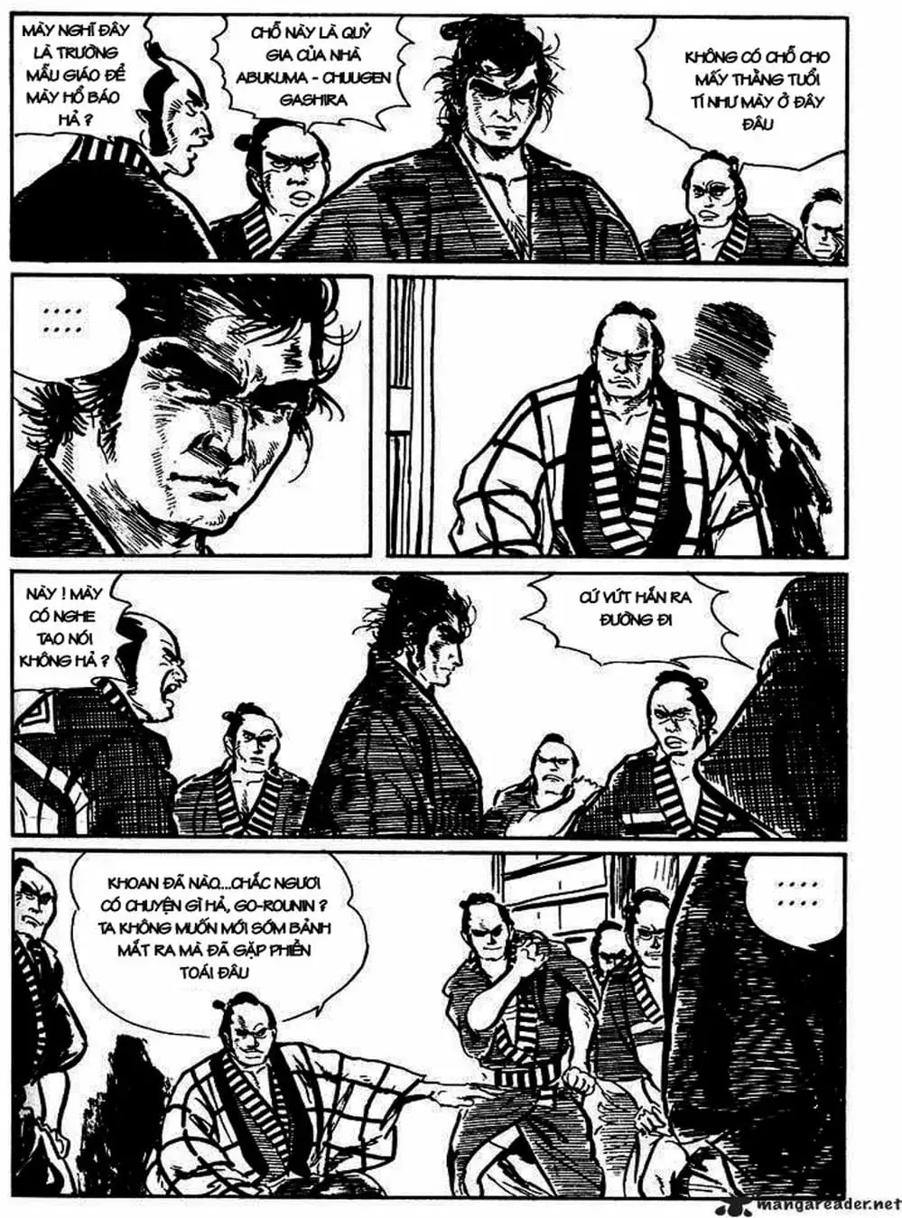 Truyện Tranh Sói Mang Con - Lone Wolf And Cub trang 5