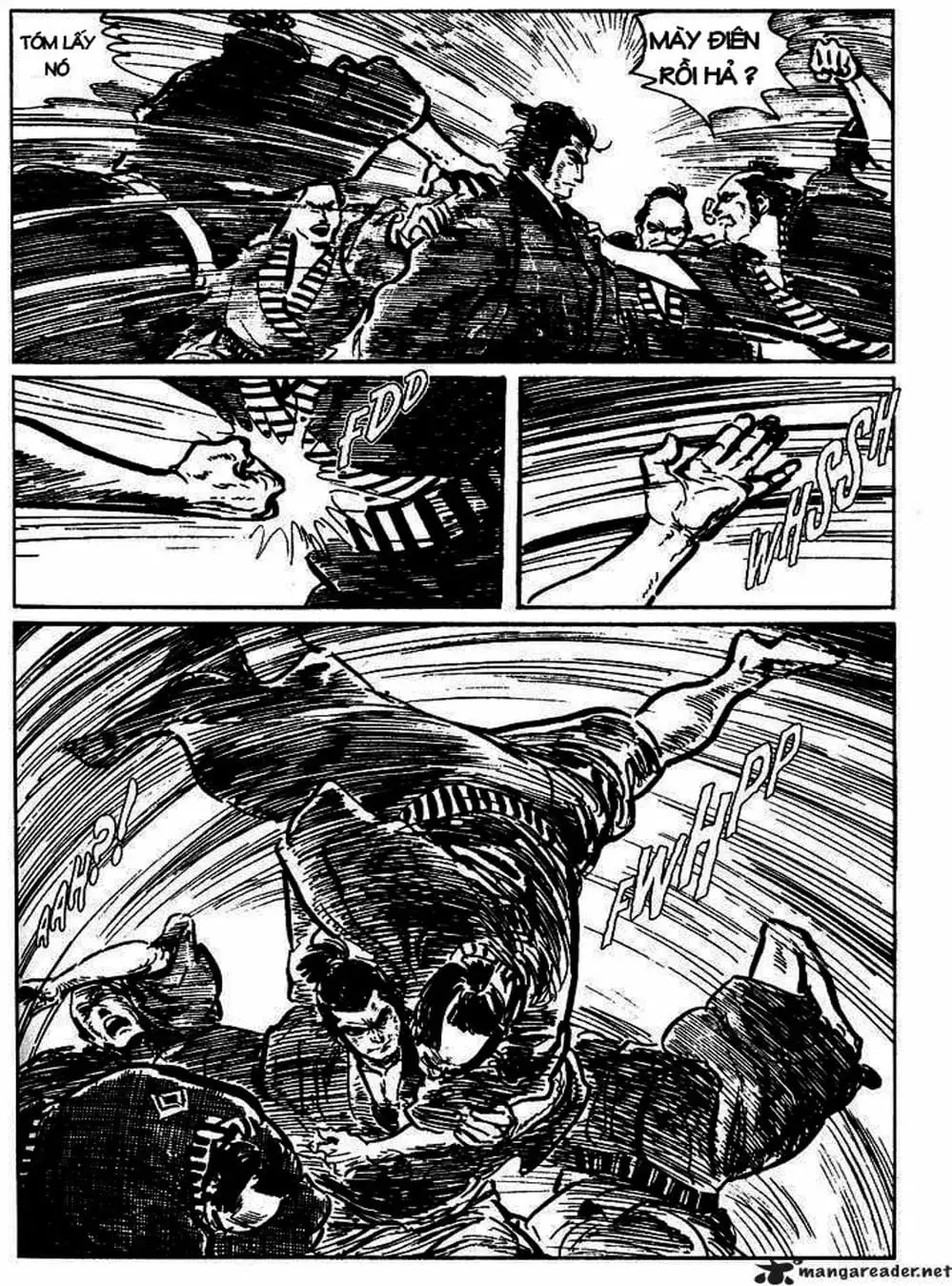 Truyện Tranh Sói Mang Con - Lone Wolf And Cub trang 5