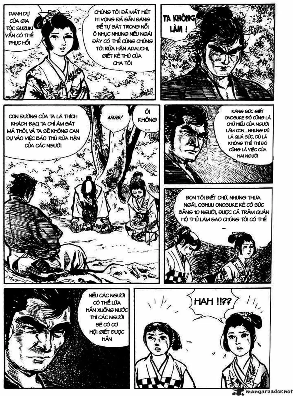 Truyện Tranh Sói Mang Con - Lone Wolf And Cub trang 5