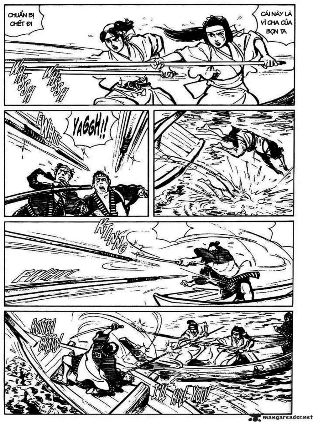 Truyện Tranh Sói Mang Con - Lone Wolf And Cub trang 5