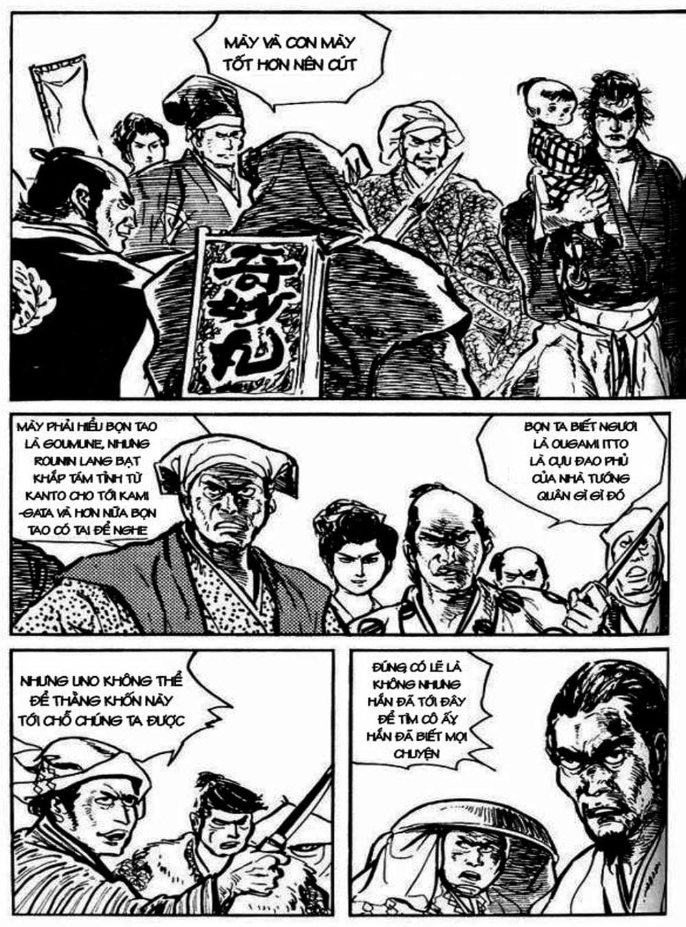 Truyện Tranh Sói Mang Con - Lone Wolf And Cub trang 5