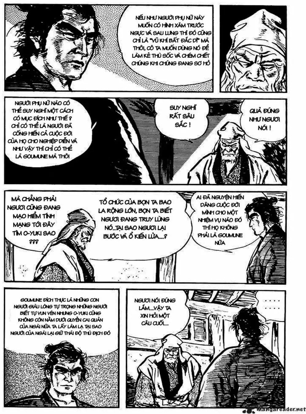 Truyện Tranh Sói Mang Con - Lone Wolf And Cub trang 5