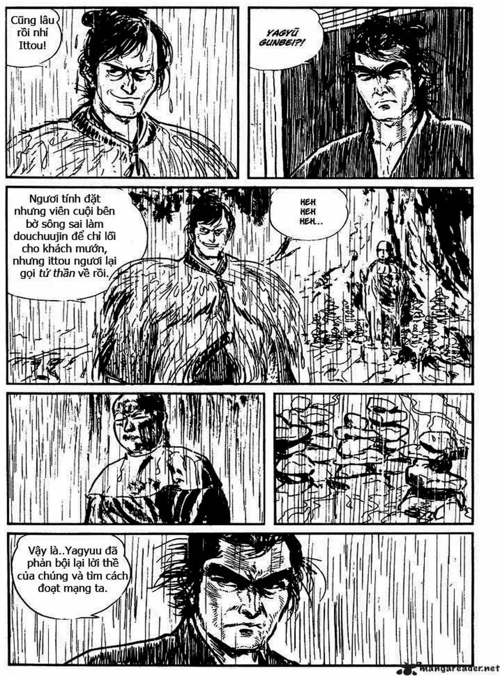 Truyện Tranh Sói Mang Con - Lone Wolf And Cub trang 5