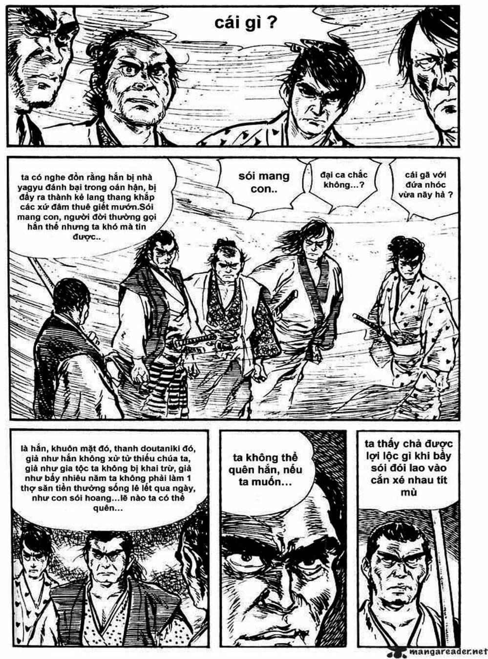 Truyện Tranh Sói Mang Con - Lone Wolf And Cub trang 5