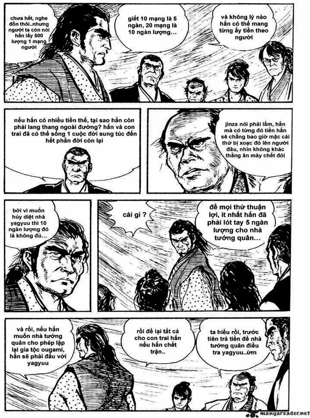 Truyện Tranh Sói Mang Con - Lone Wolf And Cub trang 5