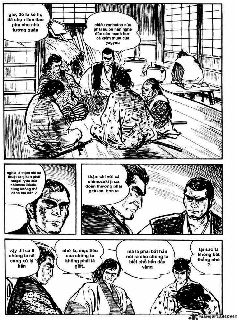 Truyện Tranh Sói Mang Con - Lone Wolf And Cub trang 5