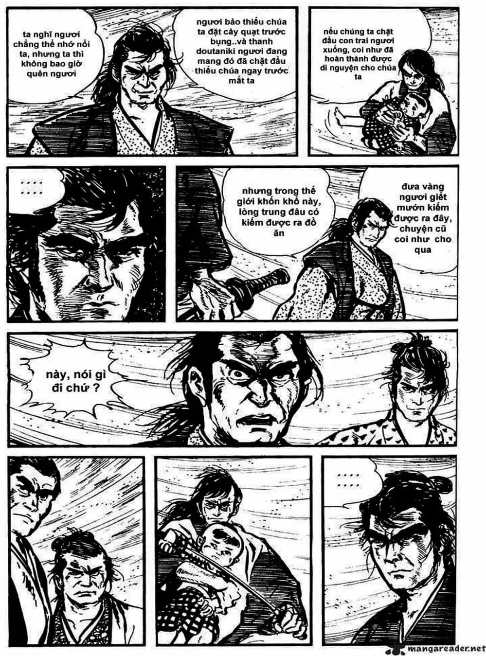 Truyện Tranh Sói Mang Con - Lone Wolf And Cub trang 5