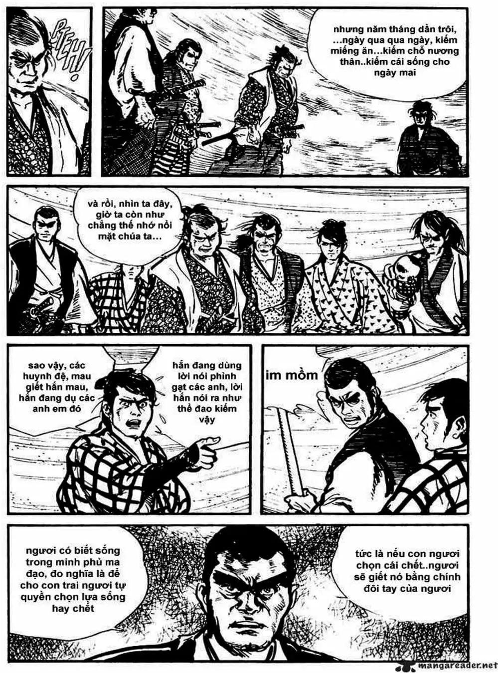 Truyện Tranh Sói Mang Con - Lone Wolf And Cub trang 5