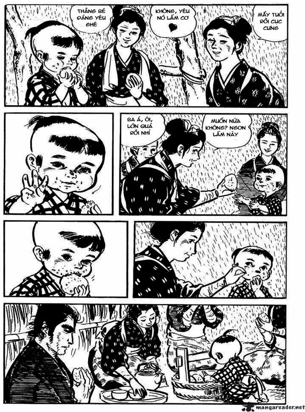 Truyện Tranh Sói Mang Con - Lone Wolf And Cub trang 5