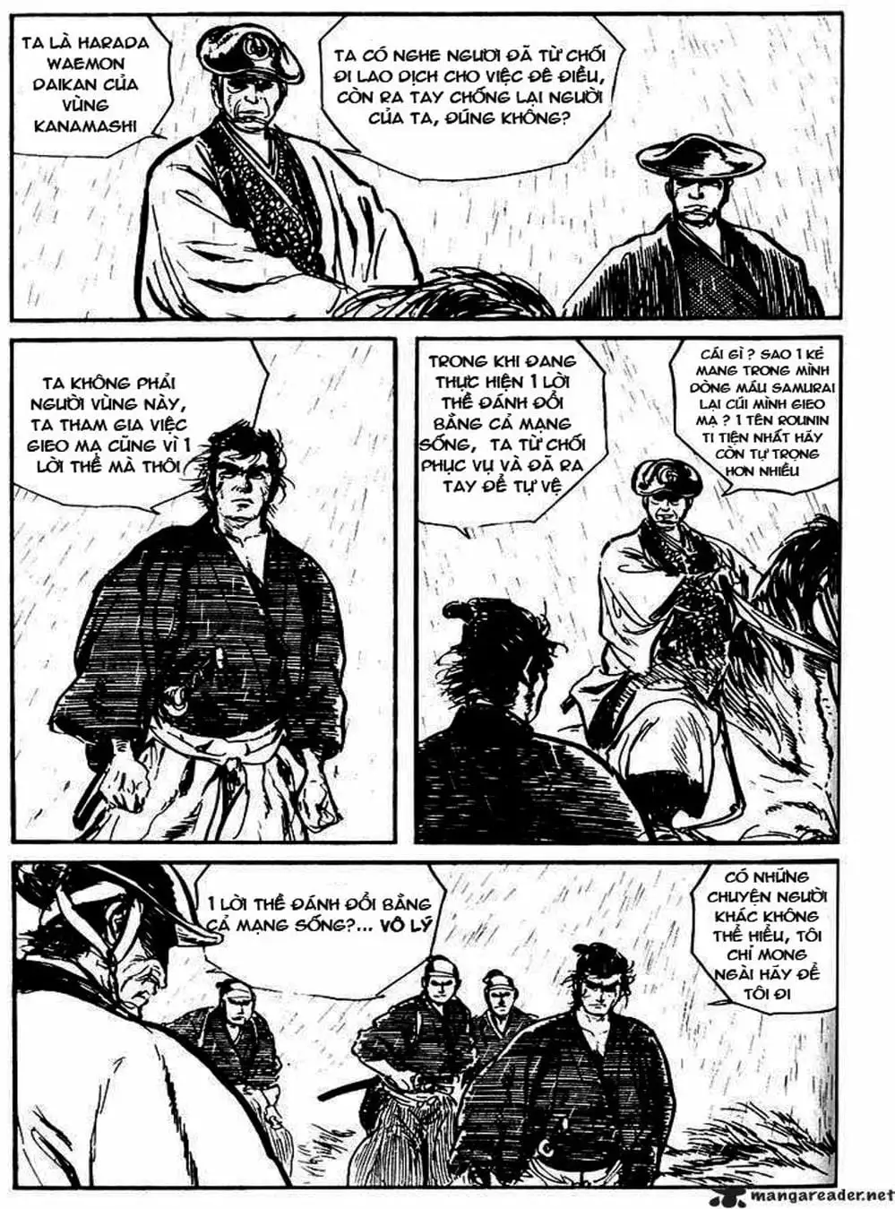 Truyện Tranh Sói Mang Con - Lone Wolf And Cub trang 5