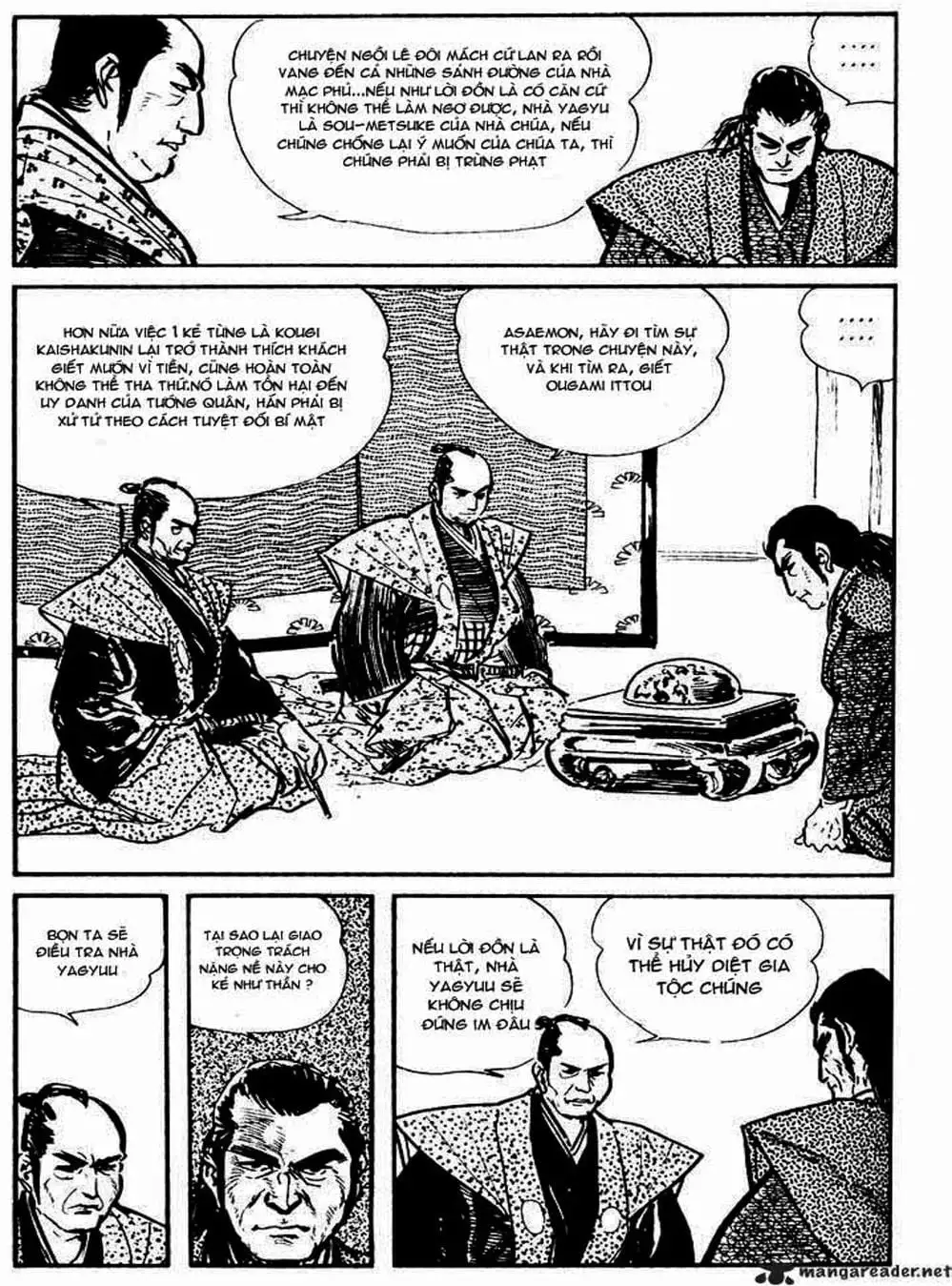 Truyện Tranh Sói Mang Con - Lone Wolf And Cub trang 5