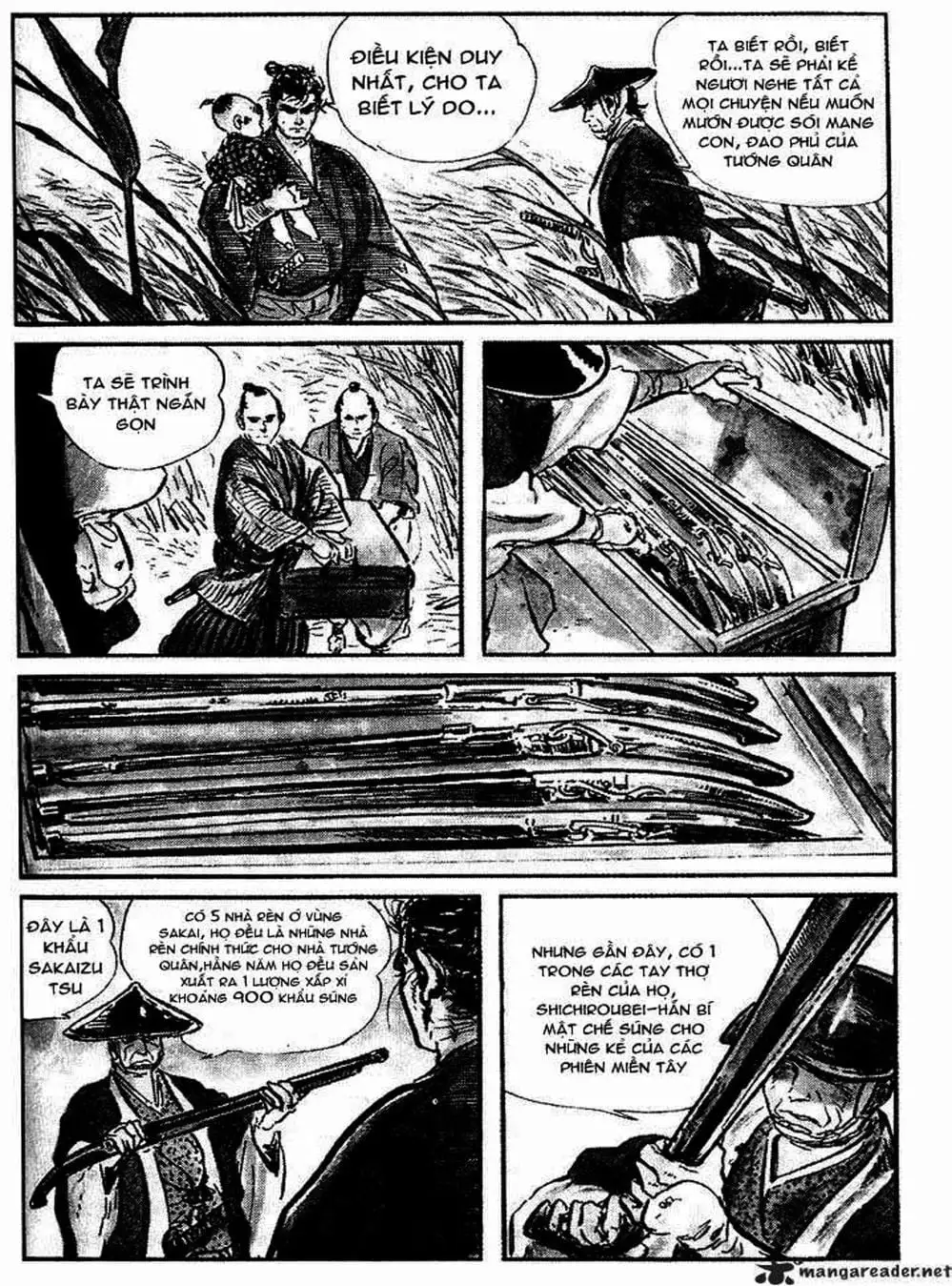 Truyện Tranh Sói Mang Con - Lone Wolf And Cub trang 5