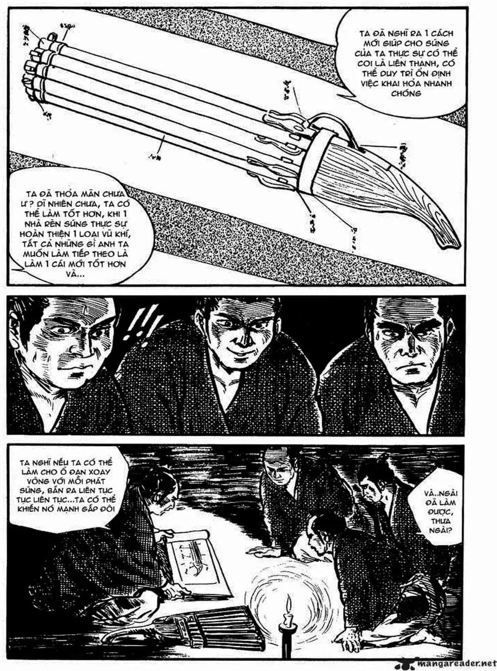 Truyện Tranh Sói Mang Con - Lone Wolf And Cub trang 5