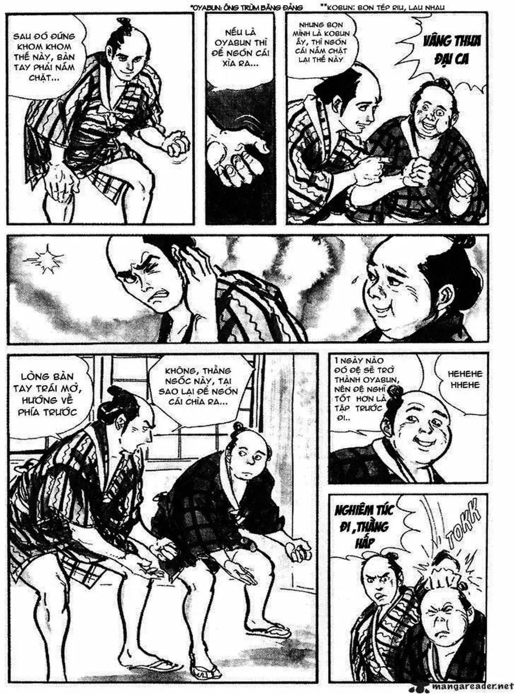 Truyện Tranh Sói Mang Con - Lone Wolf And Cub trang 5