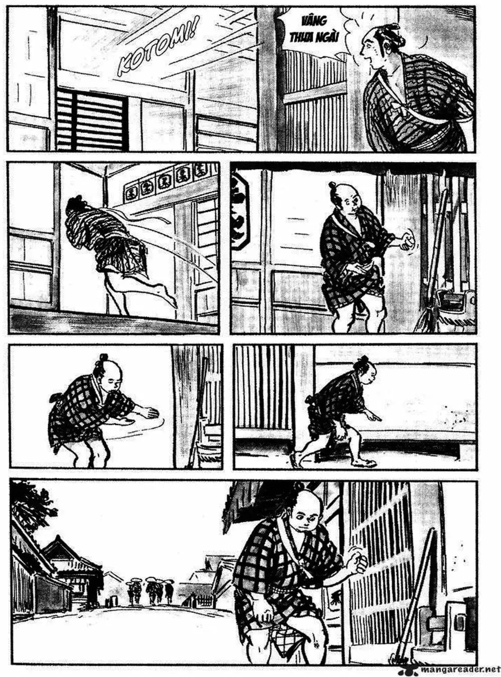 Truyện Tranh Sói Mang Con - Lone Wolf And Cub trang 5