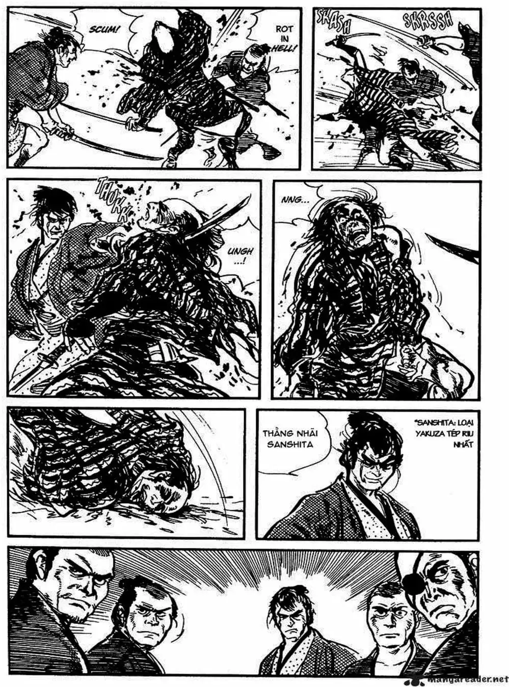 Truyện Tranh Sói Mang Con - Lone Wolf And Cub trang 5