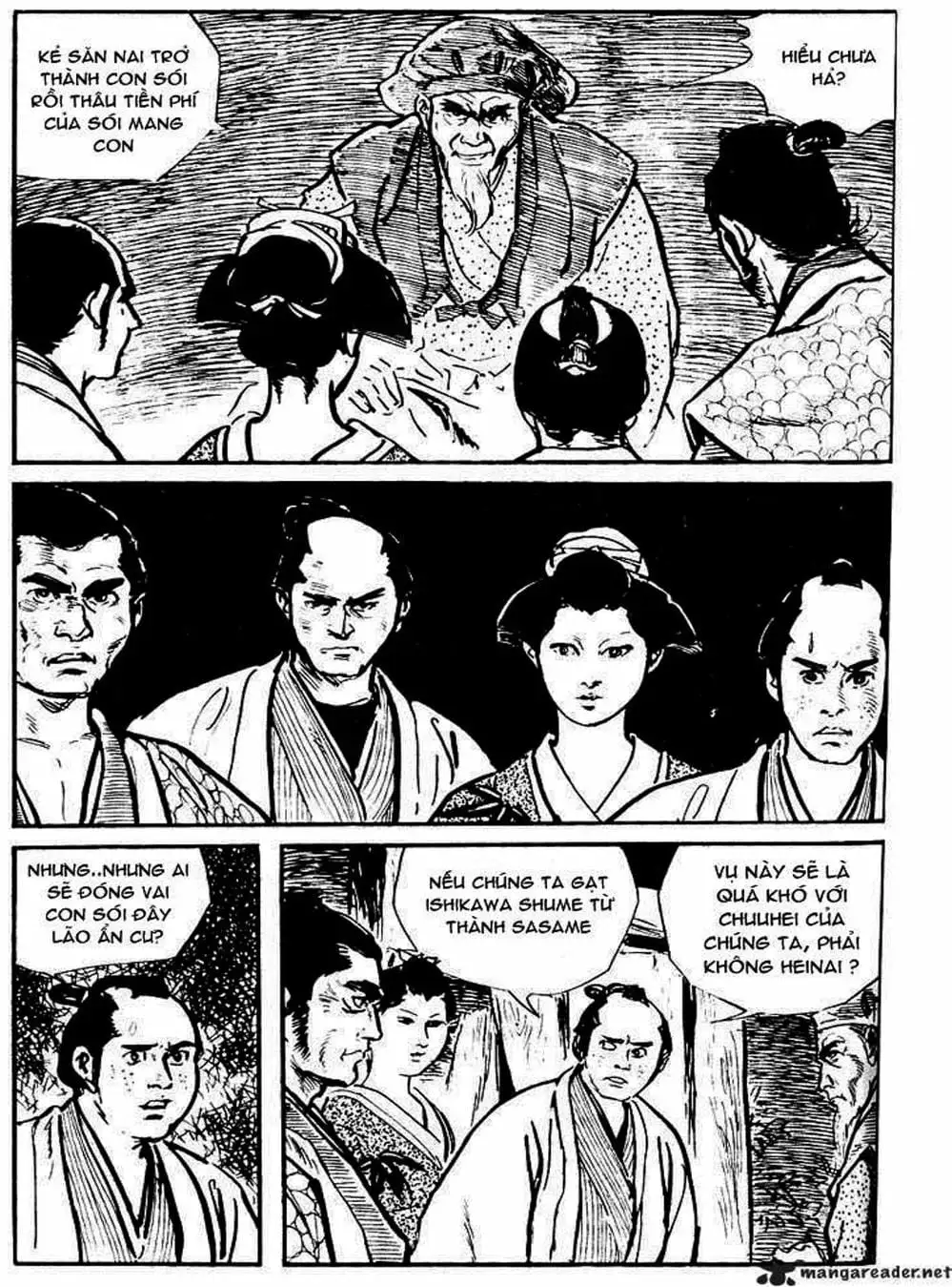 Truyện Tranh Sói Mang Con - Lone Wolf And Cub trang 5