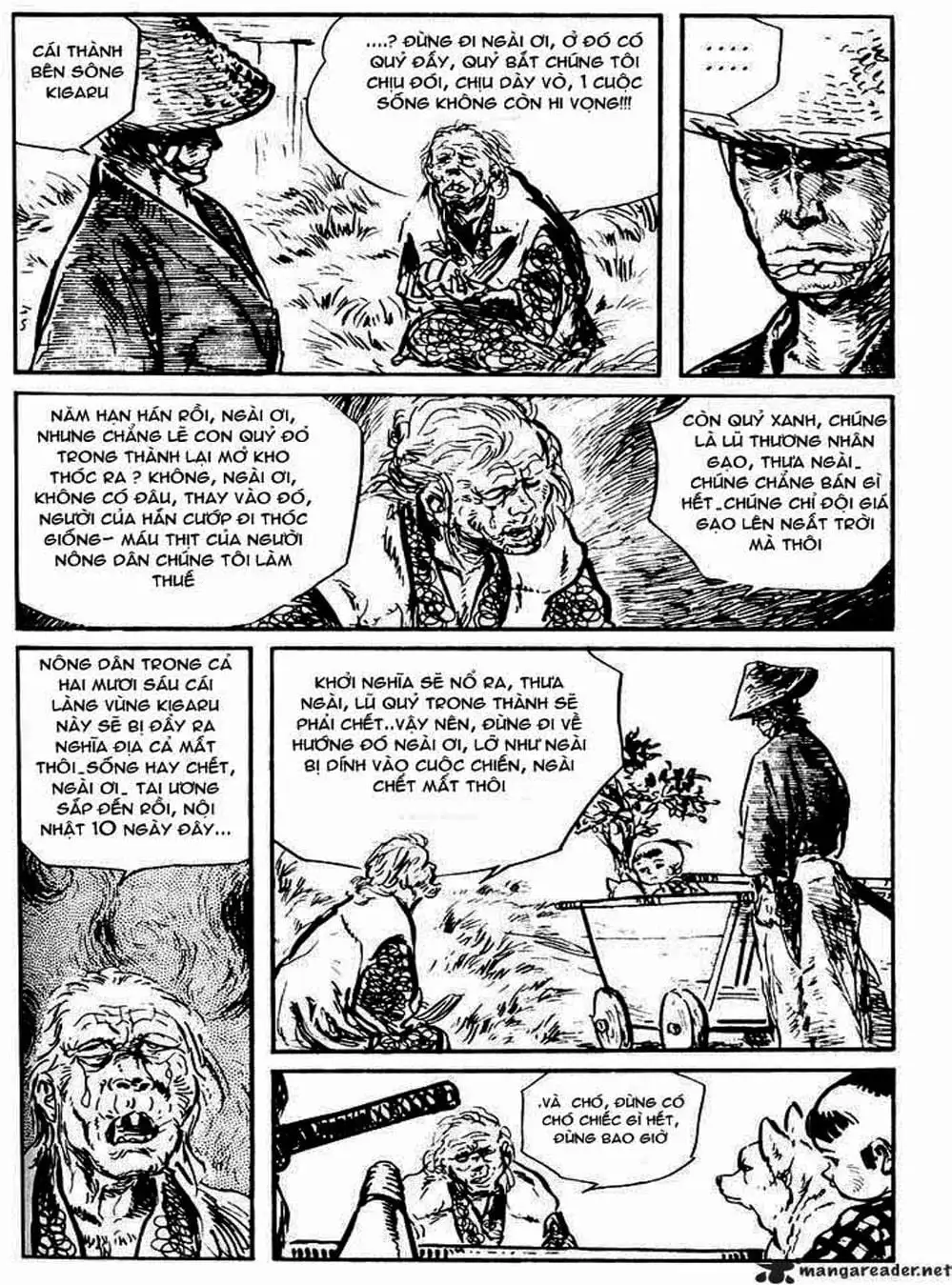 Truyện Tranh Sói Mang Con - Lone Wolf And Cub trang 5