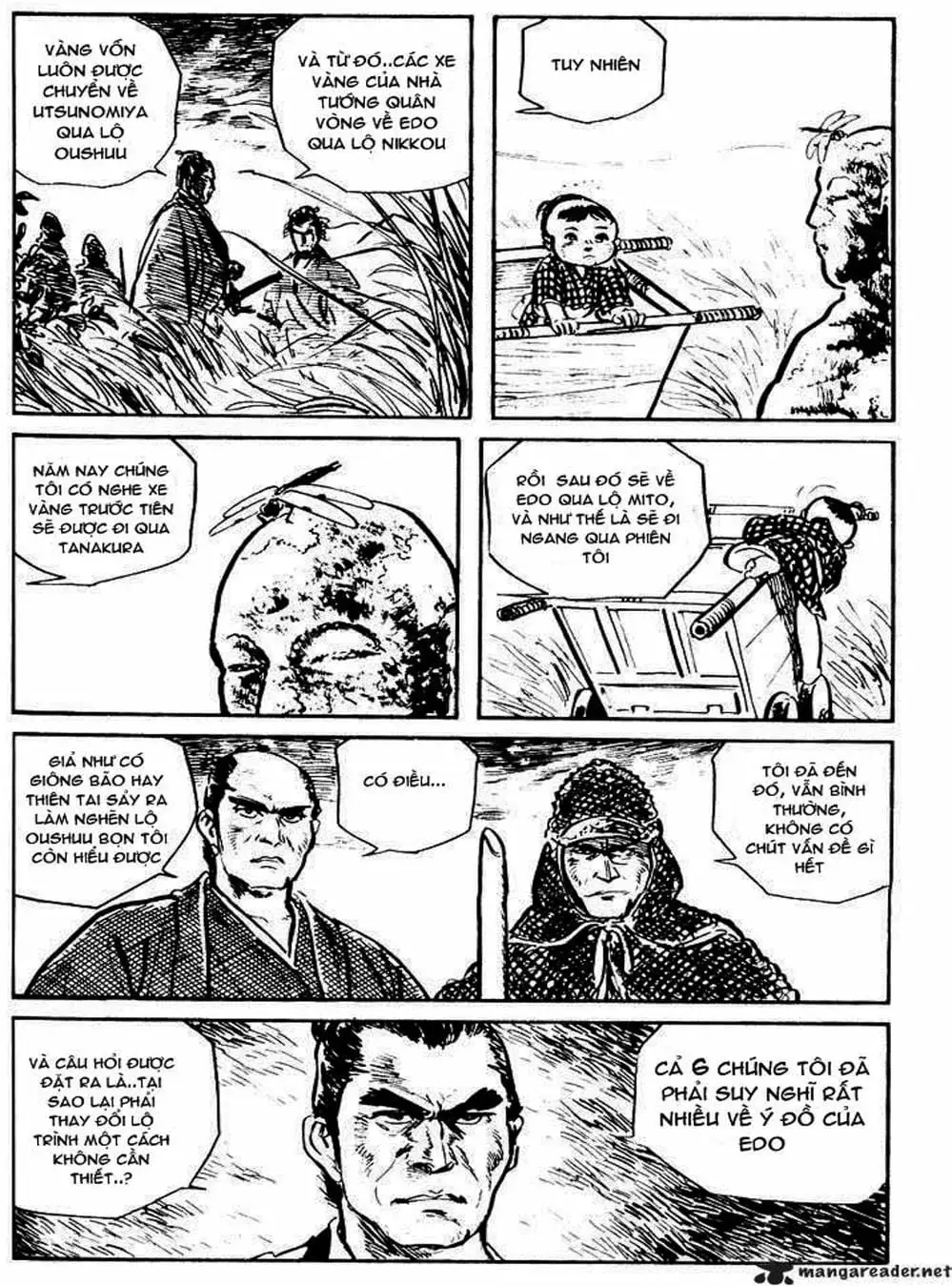 Truyện Tranh Sói Mang Con - Lone Wolf And Cub trang 5
