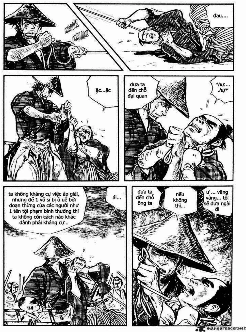 Truyện Tranh Sói Mang Con - Lone Wolf And Cub trang 5