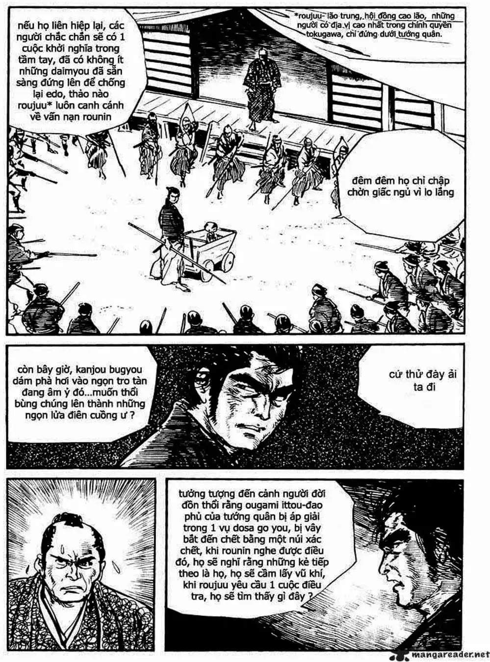 Truyện Tranh Sói Mang Con - Lone Wolf And Cub trang 5