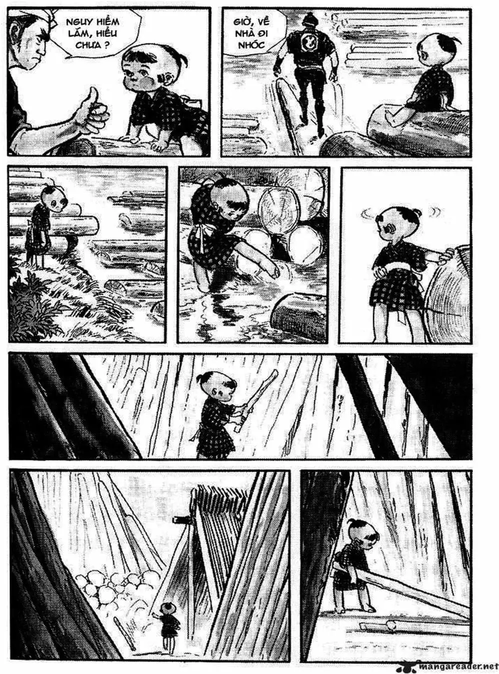 Truyện Tranh Sói Mang Con - Lone Wolf And Cub trang 5