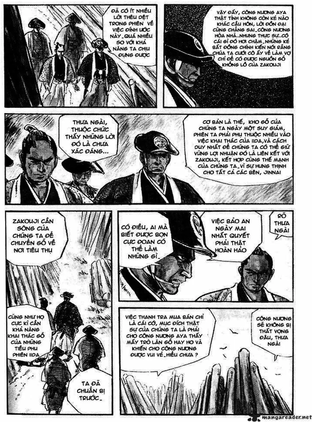 Truyện Tranh Sói Mang Con - Lone Wolf And Cub trang 5