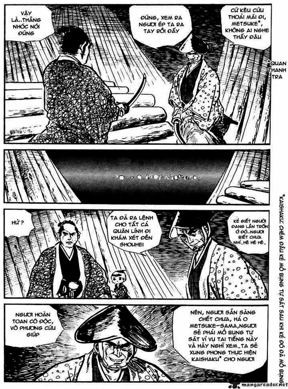 Truyện Tranh Sói Mang Con - Lone Wolf And Cub trang 5