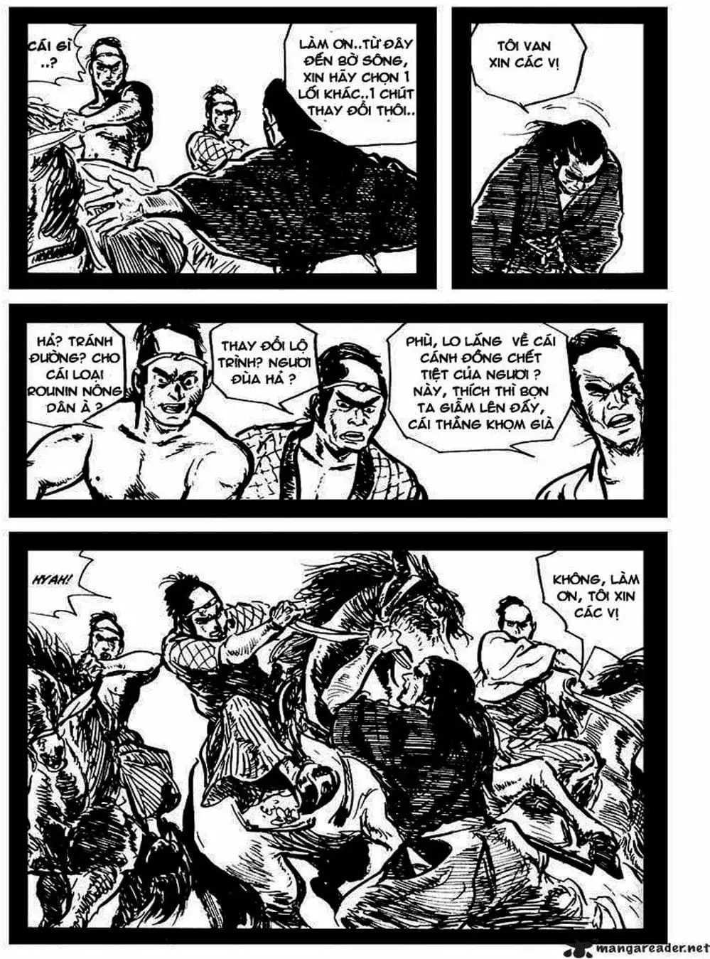 Truyện Tranh Sói Mang Con - Lone Wolf And Cub trang 5