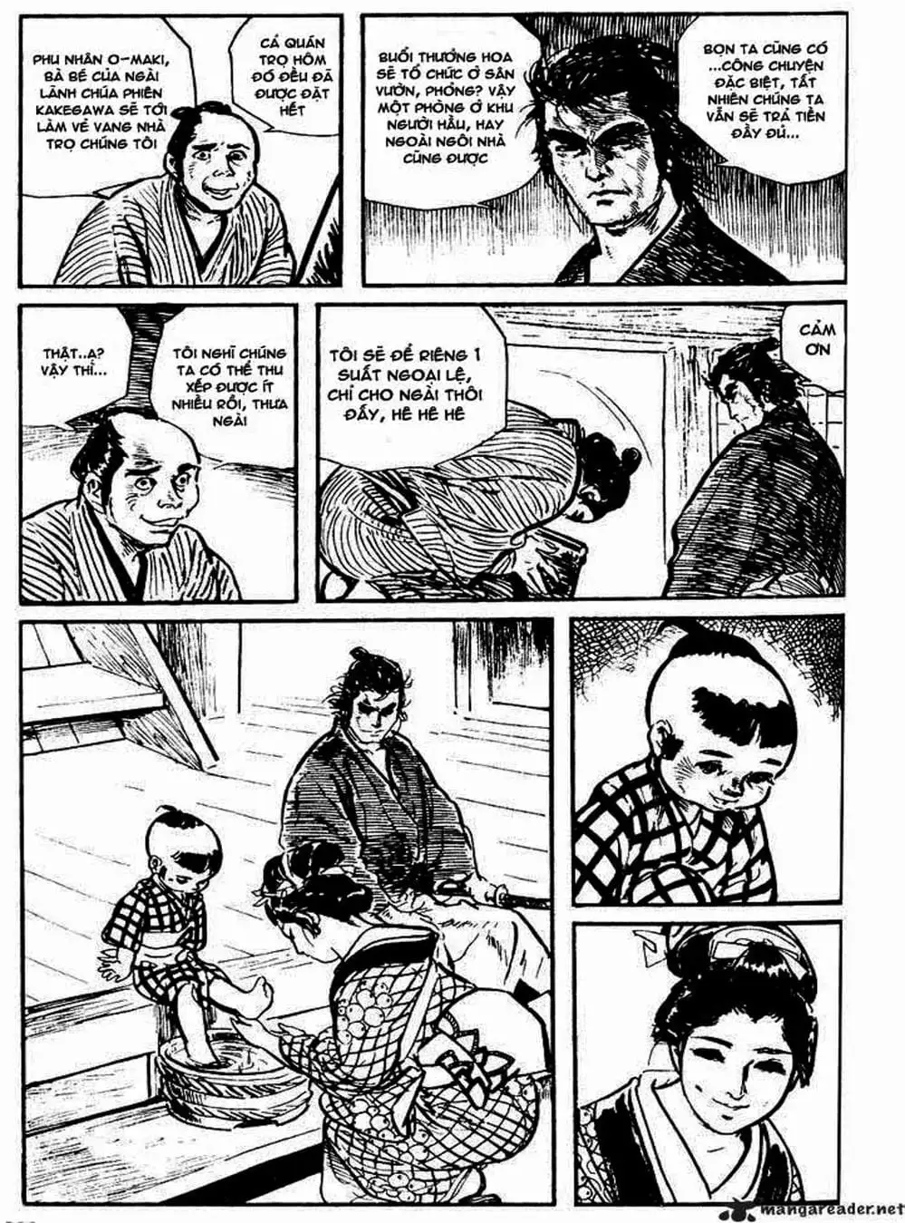 Truyện Tranh Sói Mang Con - Lone Wolf And Cub trang 5