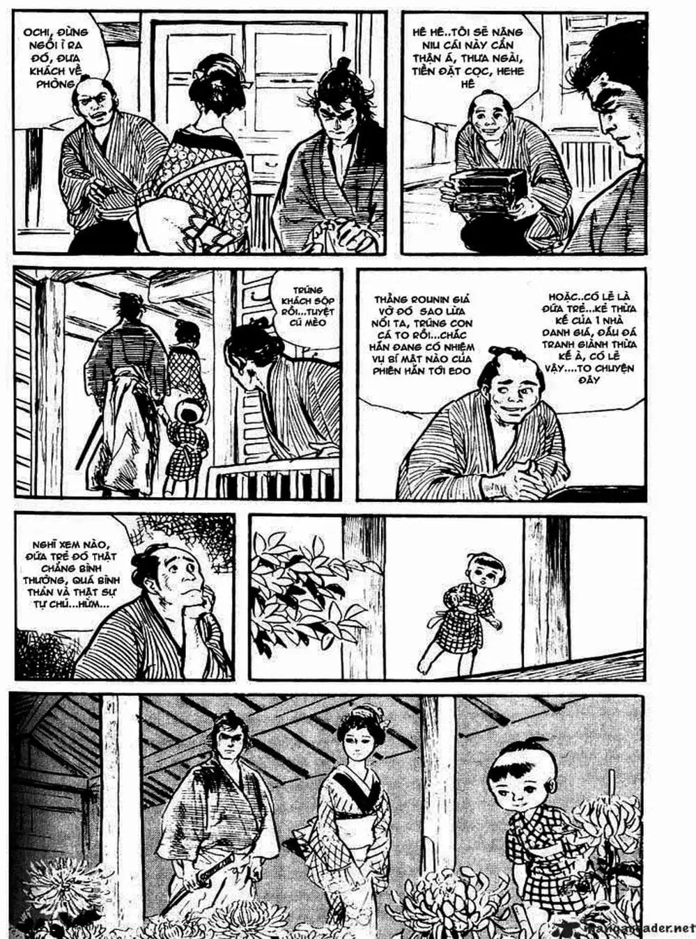 Truyện Tranh Sói Mang Con - Lone Wolf And Cub trang 5