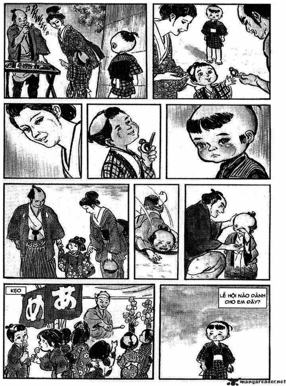 Truyện Tranh Sói Mang Con - Lone Wolf And Cub trang 5