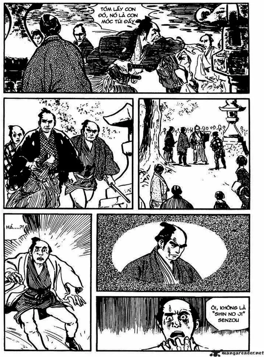 Truyện Tranh Sói Mang Con - Lone Wolf And Cub trang 5