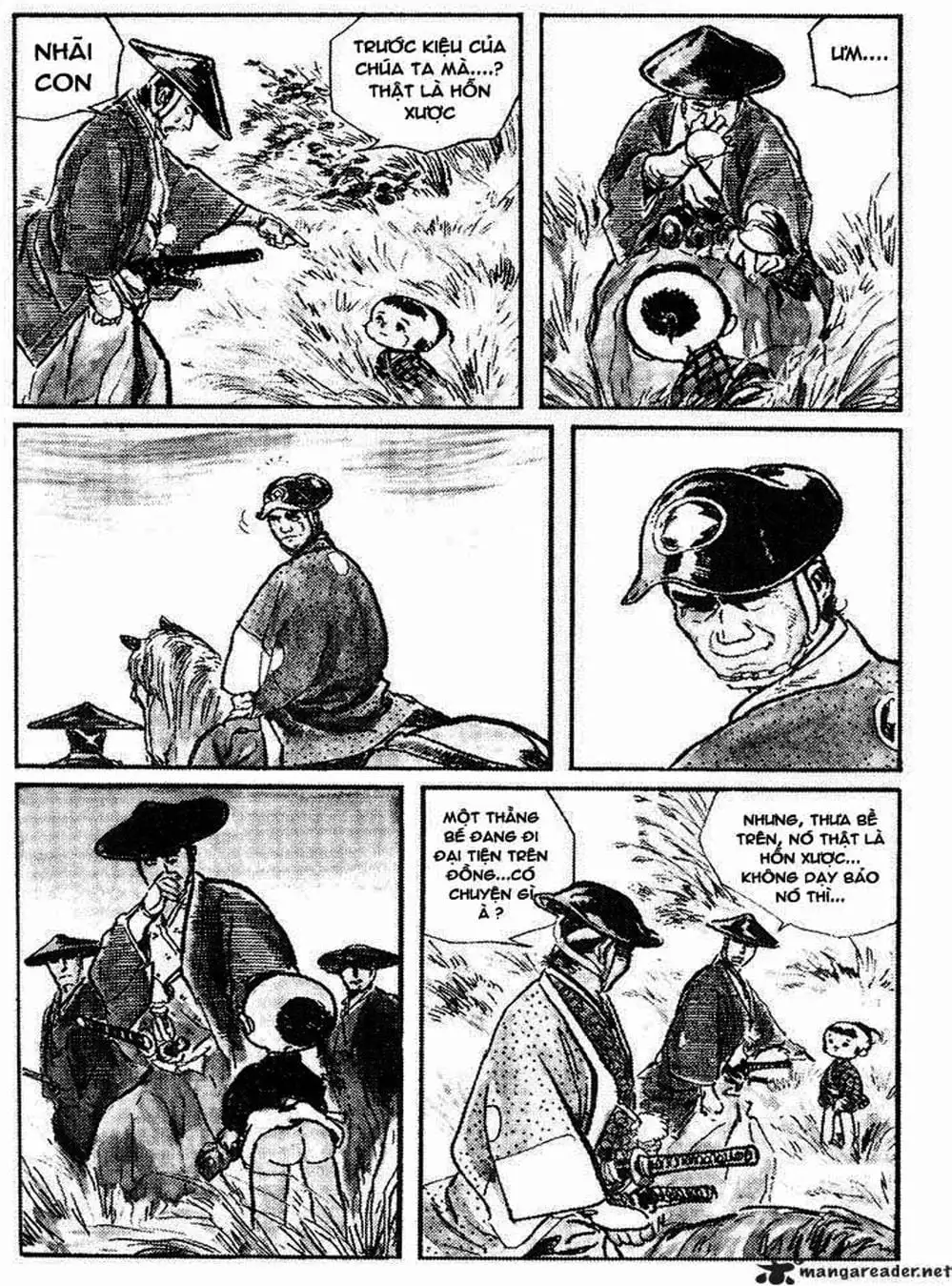 Truyện Tranh Sói Mang Con - Lone Wolf And Cub trang 5