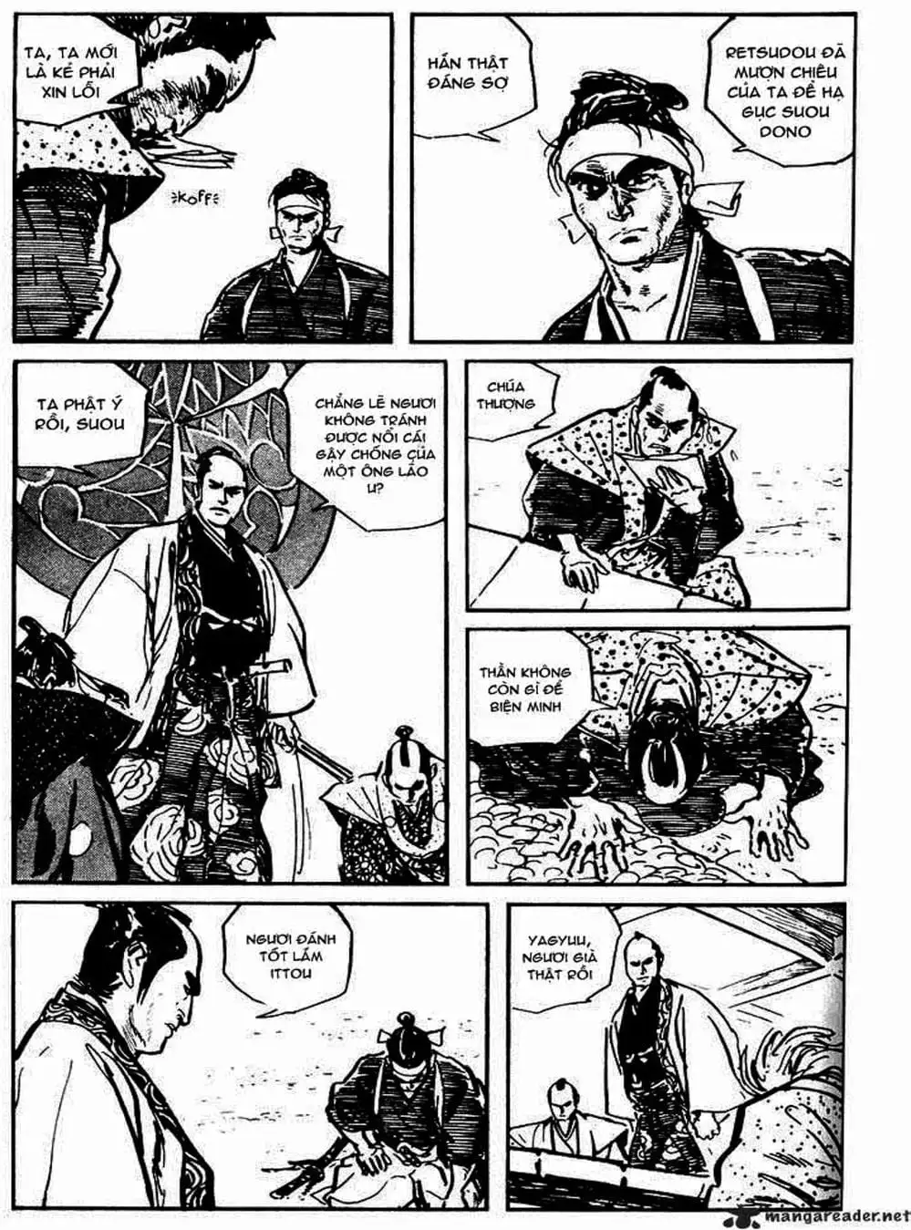 Truyện Tranh Sói Mang Con - Lone Wolf And Cub trang 5