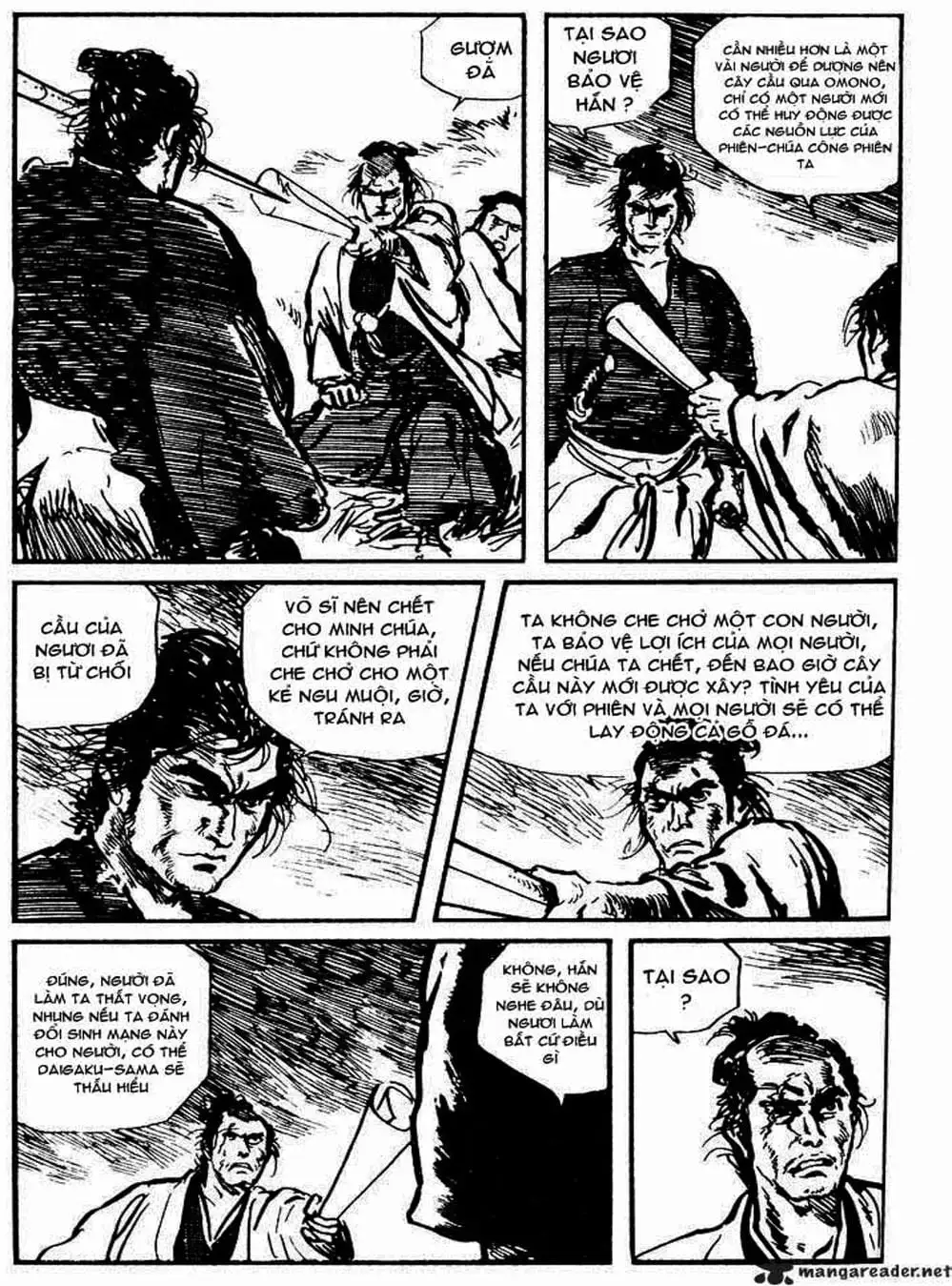 Truyện Tranh Sói Mang Con - Lone Wolf And Cub trang 5