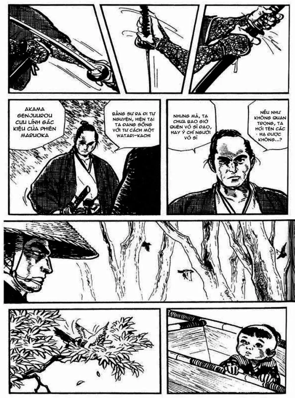 Truyện Tranh Sói Mang Con - Lone Wolf And Cub trang 5