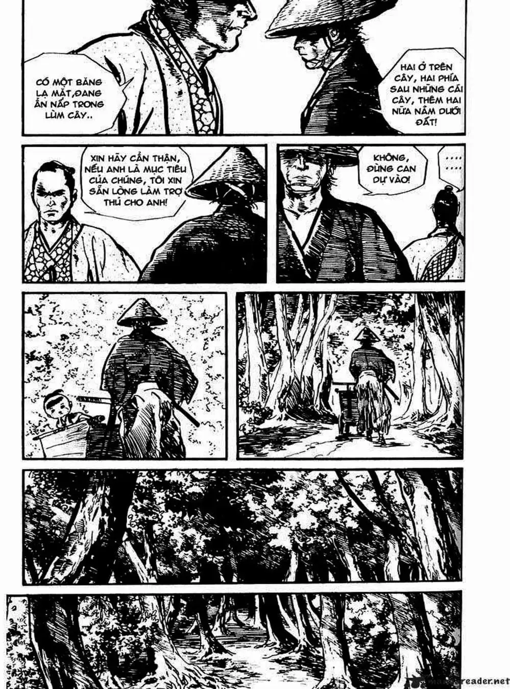 Truyện Tranh Sói Mang Con - Lone Wolf And Cub trang 5