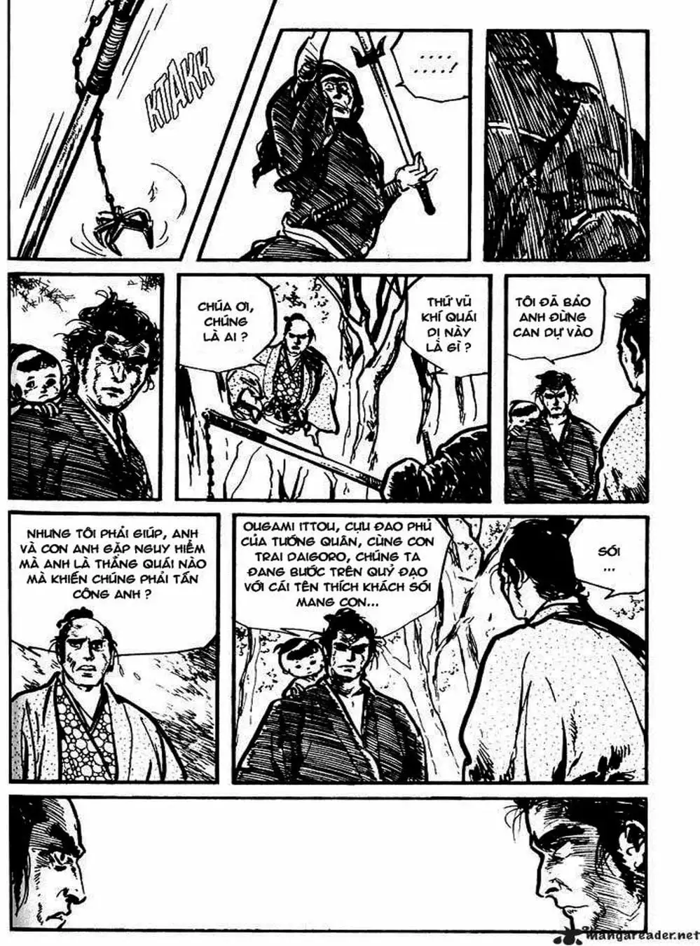 Truyện Tranh Sói Mang Con - Lone Wolf And Cub trang 5
