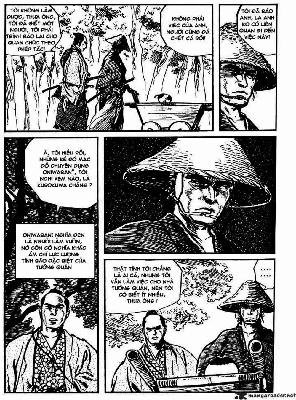 Truyện Tranh Sói Mang Con - Lone Wolf And Cub trang 5