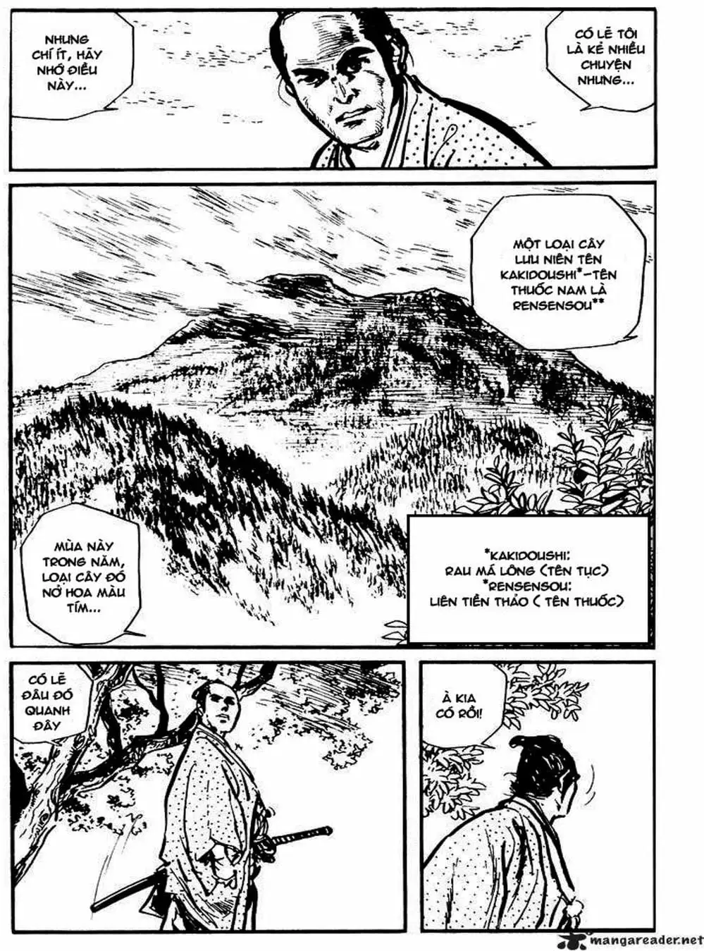 Truyện Tranh Sói Mang Con - Lone Wolf And Cub trang 5