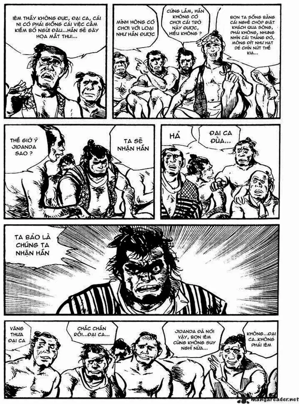 Truyện Tranh Sói Mang Con - Lone Wolf And Cub trang 5