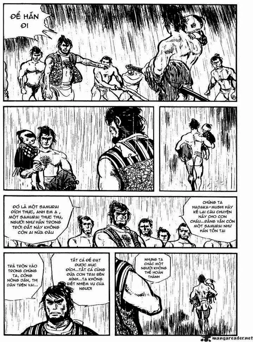 Truyện Tranh Sói Mang Con - Lone Wolf And Cub trang 5