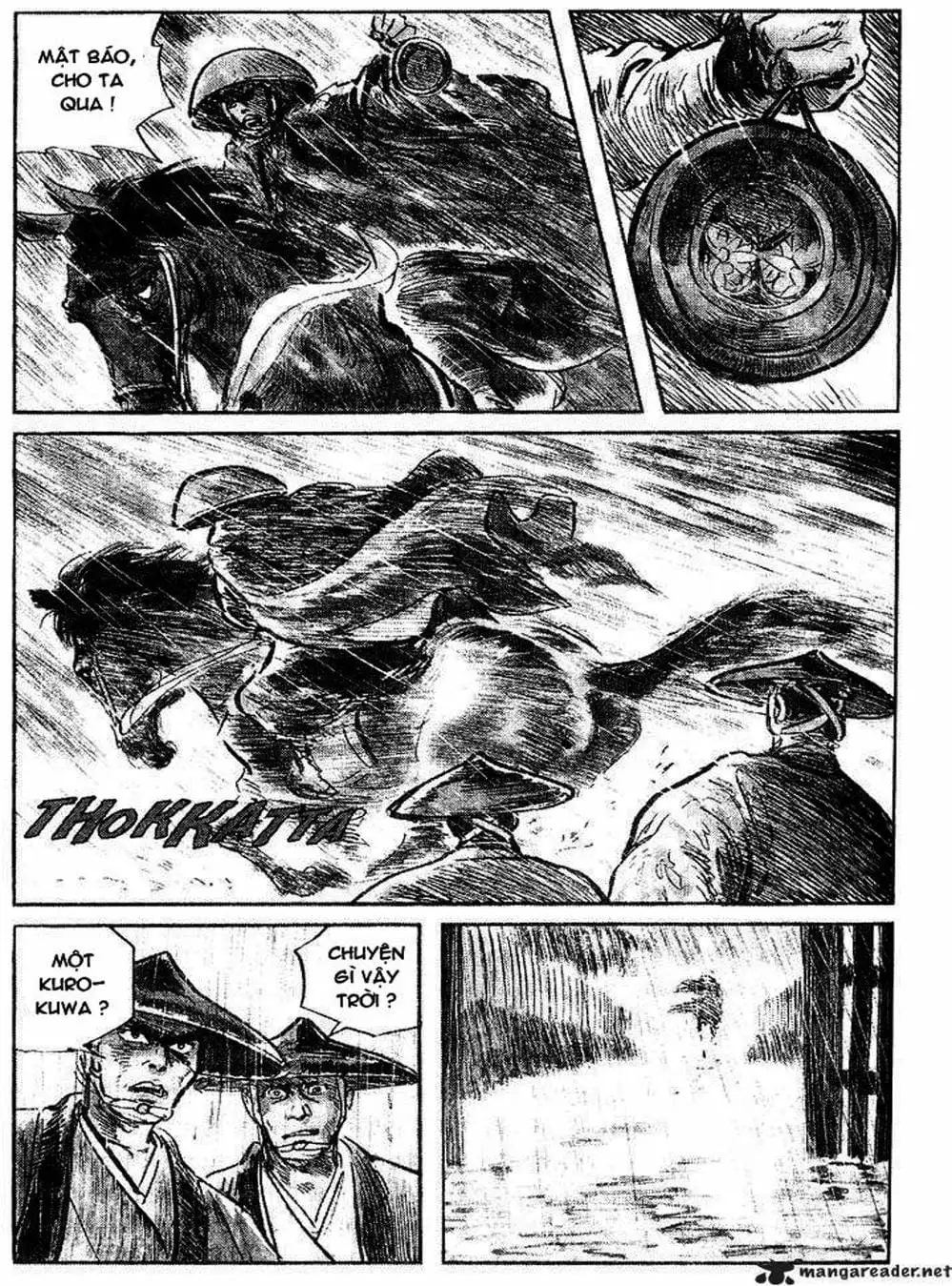 Truyện Tranh Sói Mang Con - Lone Wolf And Cub trang 5