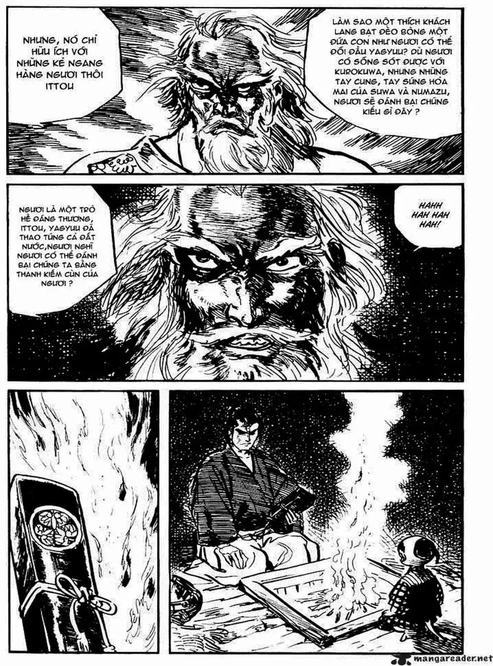 Truyện Tranh Sói Mang Con - Lone Wolf And Cub trang 5